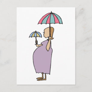 Ik ben zwanger cadeau aankondigingskaart