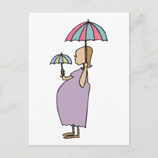 Ik ben zwanger cadeau aankondigingskaart