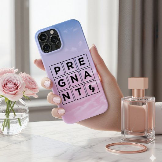 Ik ben zwanger iPhone hoesje
