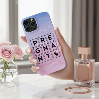 Ik ben zwanger iPhone / iPad hoesje