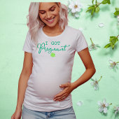 Ik ben zwanger van Matching baby aankondiging T-shirt