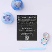 Ik ben zwanger, wat nu? flyer (Enkel)