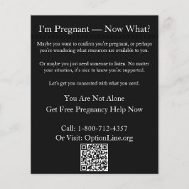 Ik ben zwanger, wat nu? flyer