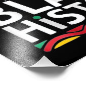 Ik ben zwart, Afrikaans-Amerikaans Foto Afdruk (Hoek)