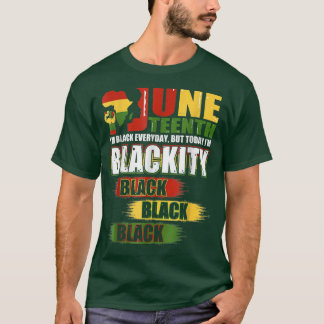 Ik ben zwarte Afrikaanse Mannen, Women Jun T-shirt
