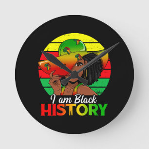 Ik Ben Zwarte Geschiedenis Afrika Amerika Ronde Klok
