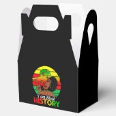 Ik ben zwarte geschiedenis Afrikaans-Amerika Bedankdoosjes (Geopend)