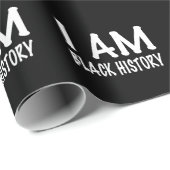 Ik ben zwarte geschiedenis cadeaupapier (Rol Hoek)