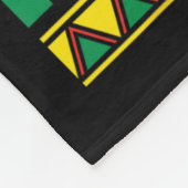Ik ben zwarte geschiedenis fleece deken (Hoek)
