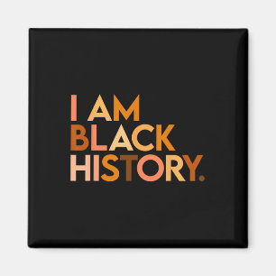 Ik Ben Zwarte Geschiedenis Het Vieren van de Black Magneet