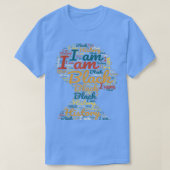 Ik ben Zwarte Geschiedenis Maand Afrikaanse Amerik T-shirt (Design voorkant)