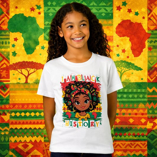 Ik Ben Zwarte Geschiedenis T-shirt