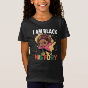 Ik Ben Zwarte Geschiedenis – Zelfverzekerde Jeugd T-shirt