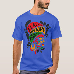 Ik ben Zwarte Geschiedenis Zwarte Maand & Pride Af T-shirt