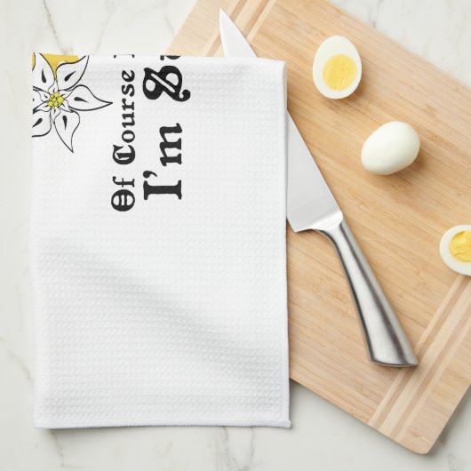 Ik ben Zwitsers! Theedoek (Quarter Fold)