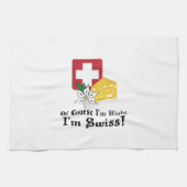 Ik ben Zwitsers! Theedoek (Horizontaal)