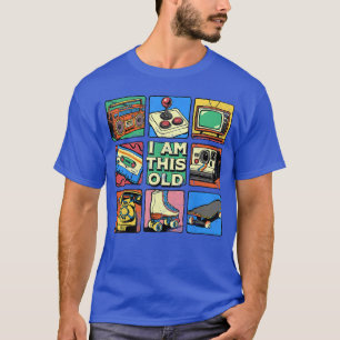 Ik Benzijn Oude Retro Vintage Nostalgie 80s 90s Ca T-shirt