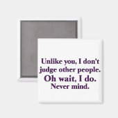 Ik beoordeel anderen magneet (Voorkant / Achterkant)