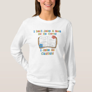 Ik beoordeel een boek niet op zijn Hoesje... sweat T-shirt