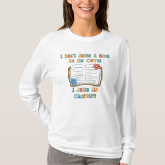 Ik beoordeel een boek niet op zijn Hoesje... sweat T-shirt