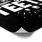 Ik beoordeel in stilte tanden tandarts poster (Hoek)