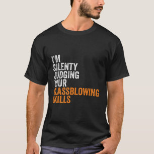 Ik beoordeel je glasblazende SS-glas in stilte T-shirt