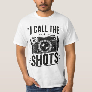 Ik bepaal de regels Black Distressed Design T-Shir T-shirt