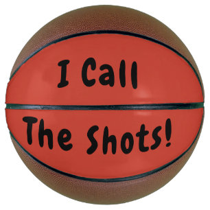 Ik bepaal de regels Funny Basketbal Quote