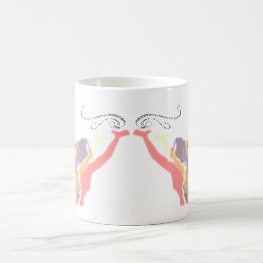 Ik bereik 4 U vleugels Koffiemok (Center)