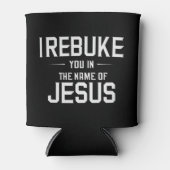 Ik berisp u in de naam van Jezus Blikjeskoeler (Voorkant)