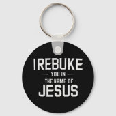 Ik berisp u in de naam van Jezus Sleutelhanger (Voorkant)