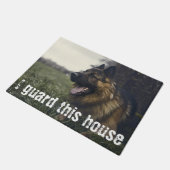 Ik bescherm dit Huis op maat van foto's door foto' Deurmat (Schuin)