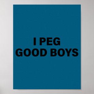 Ik beschouw goede jongens grappig y2k 2000s 90s ge poster