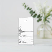 "Ik beschouw uw hemelen" (Schrift) Klantenkaartje (Voorkant)