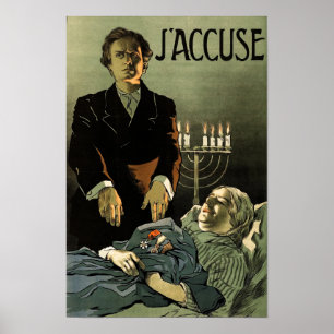 Ik beschuldig 1919 Klassieke Film Poster