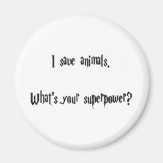 Ik bespaar dieren magneet