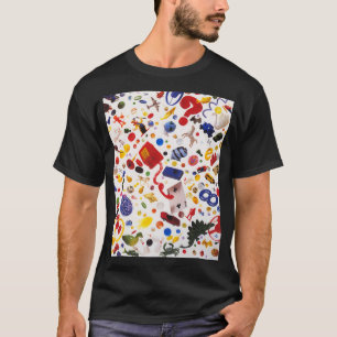 ik bespioneer een clown t-shirt