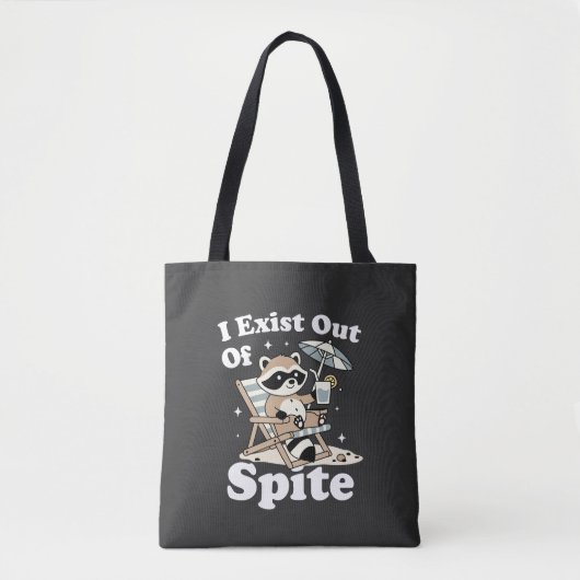 Ik besta uit wrok tote bag (Voorkant)