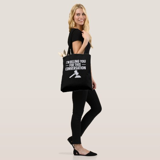 Ik betaal je voor deze wet van advocaat Sc Tote Bag (Op model)