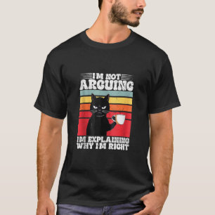 Ik betoog niet dat ik alleen maar uitleg waarom ik t-shirt