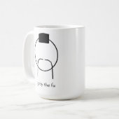 ik betreur de mok van de europese unie (Voorkant links)