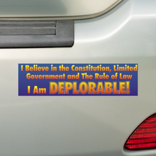 Ik betreur het! bumpersticker (Op auto)