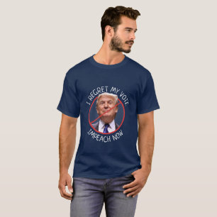 Ik betreur het dat ik heb gestemd tegen het Trump- T-shirt
