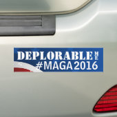 Ik betreur het dat ik #MAGA/maak Amerika weer gewe Bumpersticker (Op auto)