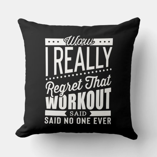 Ik betreur het echt dat de motivatie van de fitnes kussen (Voorkant)