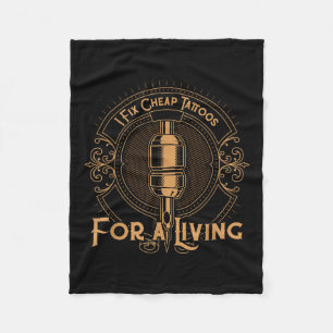 Ik bevestig de Tattoos van de Cheap voor een leven Fleece Deken