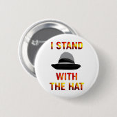 Ik bevind me met hat.png ronde button 5,7 cm (Voorkant /achterkant)