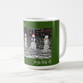 Ik bevriezing m'n snoepbels van sneeuw koffiemok (Voorkant rechts)