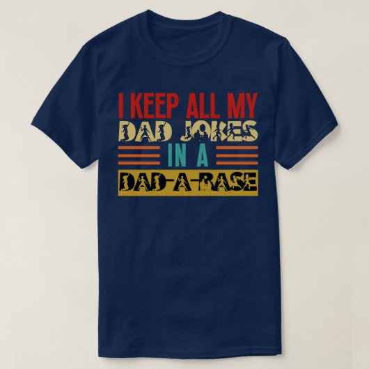 Ik bewaar al mijn spullen in een papaABase 20 T-shirt (Design voorkant)