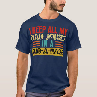 Ik bewaar al mijn spullen in een papaABase 20 T-shirt
